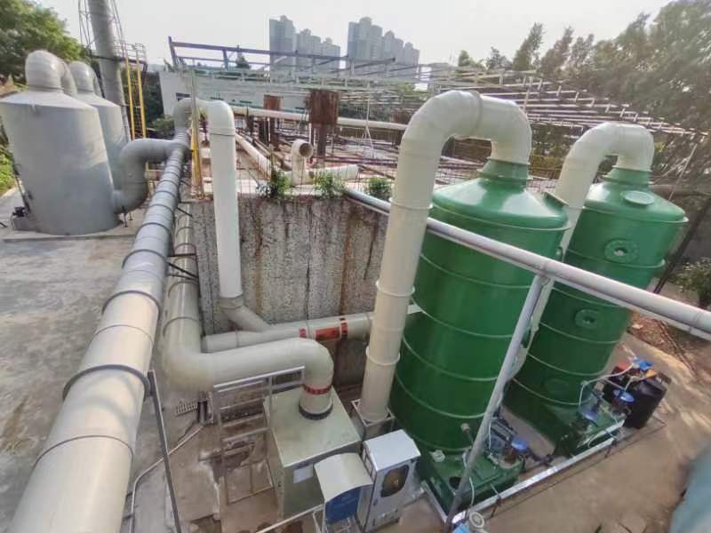 又一污水站除臭項目安裝調試完成進入現(xiàn)場培訓階段